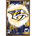 NHL Nashville Predators - Maximalist Logo 23 Wall Poster 22.375 x 34 Framed