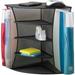 Products 3261BL Onyx Mesh Corner Organizer - Durable Steel Mesh Corner Storage And Desk Top Organizer. Space Saving For Home Office & Classroom Organization 13 X 15 X 11 ; Black