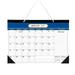 KQJQS 18-Month Desk Calendar 2024-2025 | Monthly Planner with To-Do List and Notes | Home Office School and Teacher Planning Tool