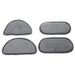 NUOLUX 4pcs Refrigerator Drip Tray Water Dispenser Drip Pan Fridge Water Absorbent Mat