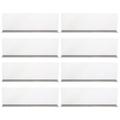 8pcs Magnetic Shelf Dividers Retail Store Supplies Magnetic Organization Baffle