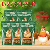 1/2/3/4/5LB Dried Mealworms Non-GMO High-Protein Food for Wild Birds Ducks Hens