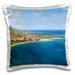 3dRose Half Moon Bay Marriott Resort St Kitts Caribbean-CA32 GJO0099 - Greg Johnston Pillow Case 16 by 16-inch