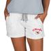 Women's Concepts Sport Oatmeal Kansas City Chiefs Mainstream Terry Lounge Shorts