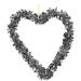 Valentine s Day Love Heart Shape Garland Wall Hanging Decoration Party Pendant Heart for Front Door Fresh Wreaths for Front Door Christmas Ice Wreath Valentine s Door Wreath Bows for Wreaths