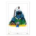 Cookie Monster Dallas Stars 24" x 36" Sesame Street Limited Edition Fine Art Print