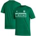 Men's adidas Kelly Green Mexico National Team Culture Bar T-Shirt