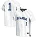 Men's GameDay Greats #1 White Nevada Wolf Pack Lightweight Baseball Fashion Jersey