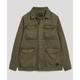 Superdry Military-Jacke M65 Herren dusty olive green, Gr. M, Baumwolle, Jacke aus reiner Baumwolle
