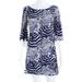 Lilly Pulitzer Dresses | Lilly Pulitzer Womens Cotton Abstract Printed Shift Dress Navy Blue Size Xs | Color: Blue | Size: Xs