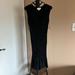 Jessica Simpson Dresses | Black Jessica Simpson Sleeveless Rouched Dress | Color: Black | Size: 4