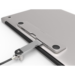 Compulocks BLADE universal Schloss Adapter + Kabelschloss für mobile Endgeräte, silber Image