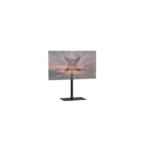 Cavus SQUARE100B44 TV Standfuß rechteckig 32 - 65 Zoll, Säule 100 cm, schwarz