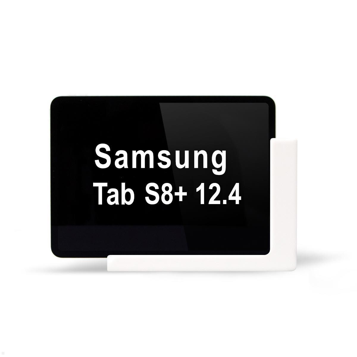 TabLines TWP021W Wandhalterung für Samsung Tab S8+ 12.4, weiß Image