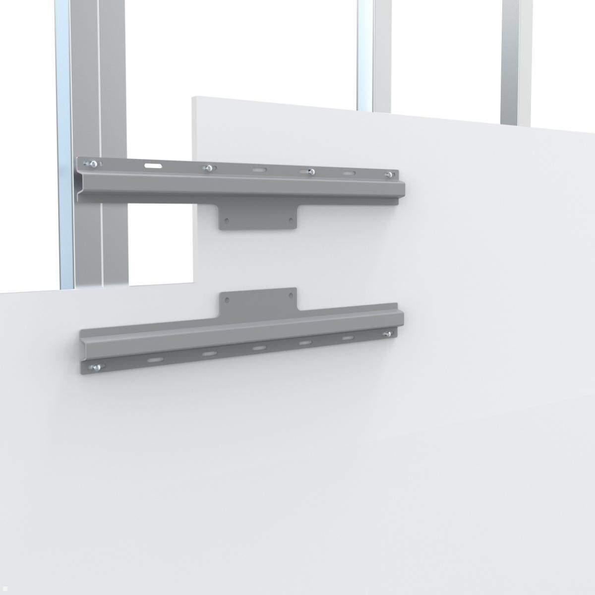 Erard CLIFF Zubehör Befestigungssatz für Gipskartonwände / Rigips, silber Image