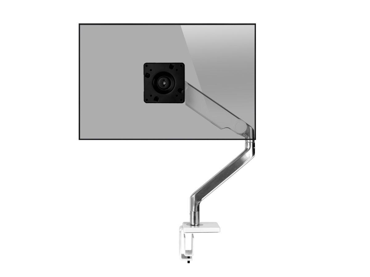 Humanscale M2.1 Monitorhalterung für USM Tisch schräg weiß (M21UWBTB) Image
