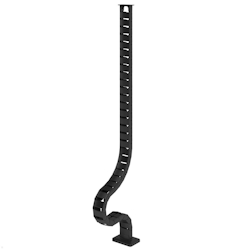 Dataflex Addit Kabelführung/Kabelwurm für Steh-Sitz Tisch 130 cm, schwarz (34.473) Image