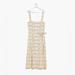 Madewell Dresses | Madewell Square-Neck Tank Midi Dress In Terrazzo | Color: Cream | Size: 18