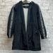 Michael Kors Jackets & Coats | Michael Kors Jacket Women’s Size S Long Rain Jacket | Color: Black/White | Size: S