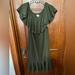 Lularoe Dresses | Lularoe Green Cici Dress Size L Nwt | Color: Green | Size: L
