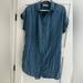 Madewell Dresses | Madewell Denim Courier Shirt Dress | Color: Blue | Size: L