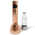 MonTen Soda Sparkling Water Maker - Copper Carbonated Water Machine - Includes 900ML Reusable Water Bottle - Made with Premium Stainless Steel - Compatible with Sodastream CO2 Cylinders