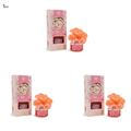 BricoLoco Mikado Sweet Decorative Flower 65ml Arabian Flower, More Comfortable and Safe Than Candles, Air Freshener Home, Home, Room, Fresh Scent, Decoration, Aromatherapy (3 Pcs)