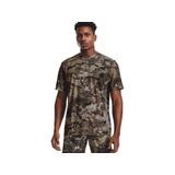 Under Armour Iso-Chill Brushline Short Sleeve Shirt - Men's UA Forest All Season Camo Large 1361310994LG