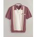 Blair Men's John Blair Colorblock Banded Bottom Polo - Pink - 3XL