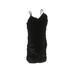Shein Bodysuit: Black Solid Tops - Women's Size Small