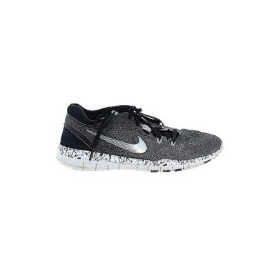 Nike Sneakers: Activewear Platform Edgy Gray Marled Shoes - Women's Size 7 1/2 - Almond Toe