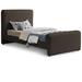 AllModern Aeldred Platform Bed Upholstered/Wool in Black/Brown | Full | Wayfair 61CFBFCAE4A94B5093D54D636706C189