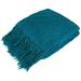 Pavilia Soft Knitted Throw Blanket for Couch, Light Pink, 50x60, Polyester in Blue | 80 H x 60 W in | Wayfair P-B3018-X-SBL