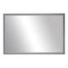 Ebern Designs Zarif Framed Wall Mirror Ideal for Bathroom Mirror/Vanity Mirror. Includes Safety Backing. in Gray/Brown | Wayfair