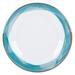 Winston Porter Pearletha 9" Melamine Salad Or Dessert Plate, Set of 4 Melamine in White/Blue | 9 W in | Wayfair E61452C8BA8948DB972A5D799E13158E