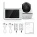 OWSOO 2.4GHz with Camera 720P 4.5 Inch LCD Screen 2 Way Audio Infrared Night Vision for Home Bedroom