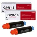 GPR-16 GPR16 Compatible Toner Cartridge Replacement for Canon 9634A003AA imageRUNNER 3245i 3530 3570 4570 3035 3045 3235 3235i 3245 Printer Toner Cartridge(2 Pack Black)