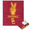 NCAA USC Number 1 Fan Silk Touch Throw