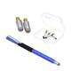 Touch Screen Pen 5pcs 2-in-1 Capacitive Stylus Set with Replacement Tips Double-End Touch Pen Handwriting Capacitive Pens Dark Blue