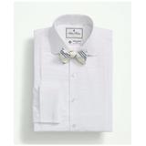 Brooks Brothers Men's X Thomas Mason Cotton English Collar, Swiss Pleat Front Tuxedo Shirt | White | Size 16 35