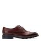 Base London™ Mens Tatton Washed Brown Leather Oxford Shoes UK 6
