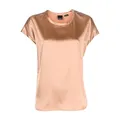 Pinko , T-Shirts ,Beige female, Sizes: M, L, 2XL