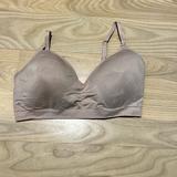 Jessica Simpson Intimates & Sleepwear | Jessica Simpson Maternity Seamless Full-Coverage Clip-Down Nursing Bra Nude /Tan | Color: Cream/Tan | Size: Mm