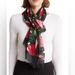 Kate Spade Accessories | Kate Spade Rose Garden Oblong Scarf | Color: Pink/Red | Size: Os