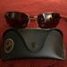 Ray-Ban Accessories | (Brand New In Box) "Classic Brown Aviator Sunglasses With Polarized Lenses" | Color: Brown/Red/Tan | Size: Os