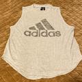 Adidas Tops | Adidas Sleeveless Top/Tank Top/Muscle Tee | Color: Gray | Size: L