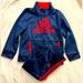 Adidas Matching Sets | Like New Adidas Kids Track Suit Red Blue 2 Piece Set Jacket With Pants | Color: Blue/Red | Size: 24mb