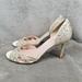 Kate Spade Shoes | Kate Spade Shoes Womens Size 8.5 Idaya Gold Leather Heels | Color: Gold | Size: 8.5