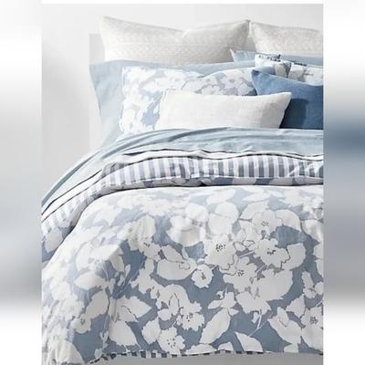 Ralph Lauren Bedding | Brand New Ralph Lauren Willa Floral 3 Piece King Comforter Set | Color: Blue/Cream | Size: King