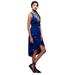 Free People Dresses | Free People New Romantics Cortez Dress Size 2 Blue Embroidered Strappy Midi | Color: Blue | Size: 2